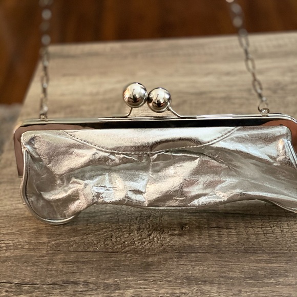 Silver Aldo Clutch - Picture 3 of 3